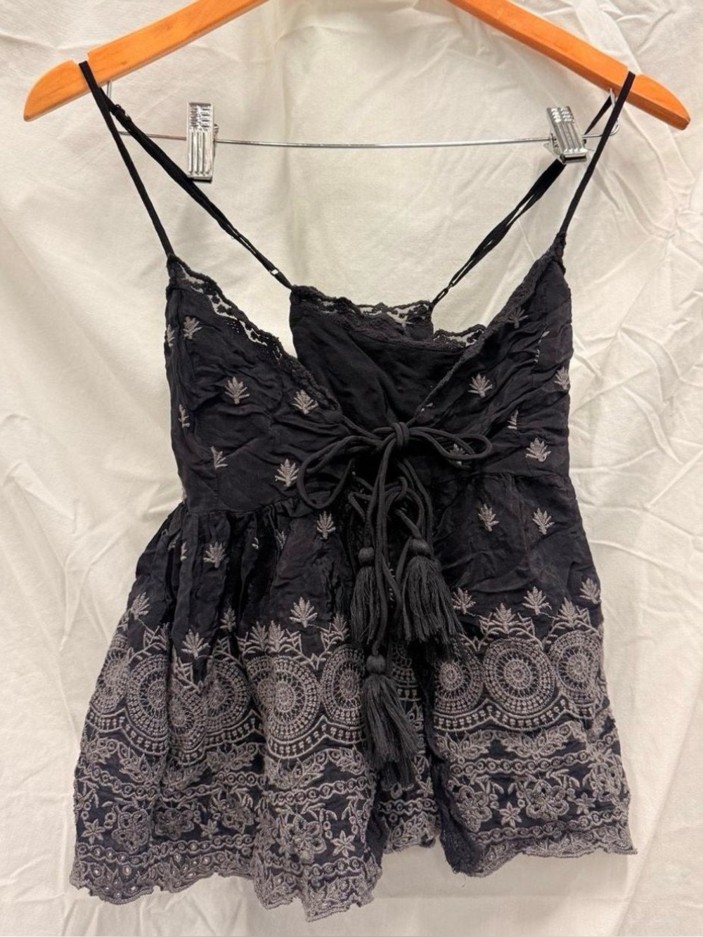 Free People Black Cami